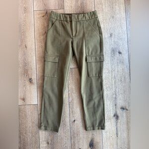 Anthropologie Olive Green Cargo Pants